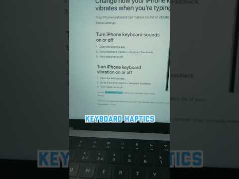 Turn off the Haptic Keyboard on iOS 16 NOW if you care about battery life!