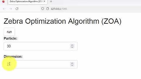 Zebra Optimizer Algorithm in R language