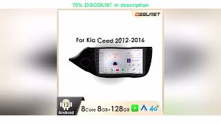 A must-have product! Android Car Radio for Kia Ceed Cee'd 2 JD 2012 - 2018 Carplay Android Auto St screenshot 5