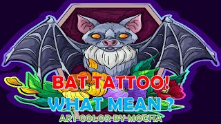 Tattoos, pictures, and more: What do bat tattoos mean? | Tattoos with Art by Mocha