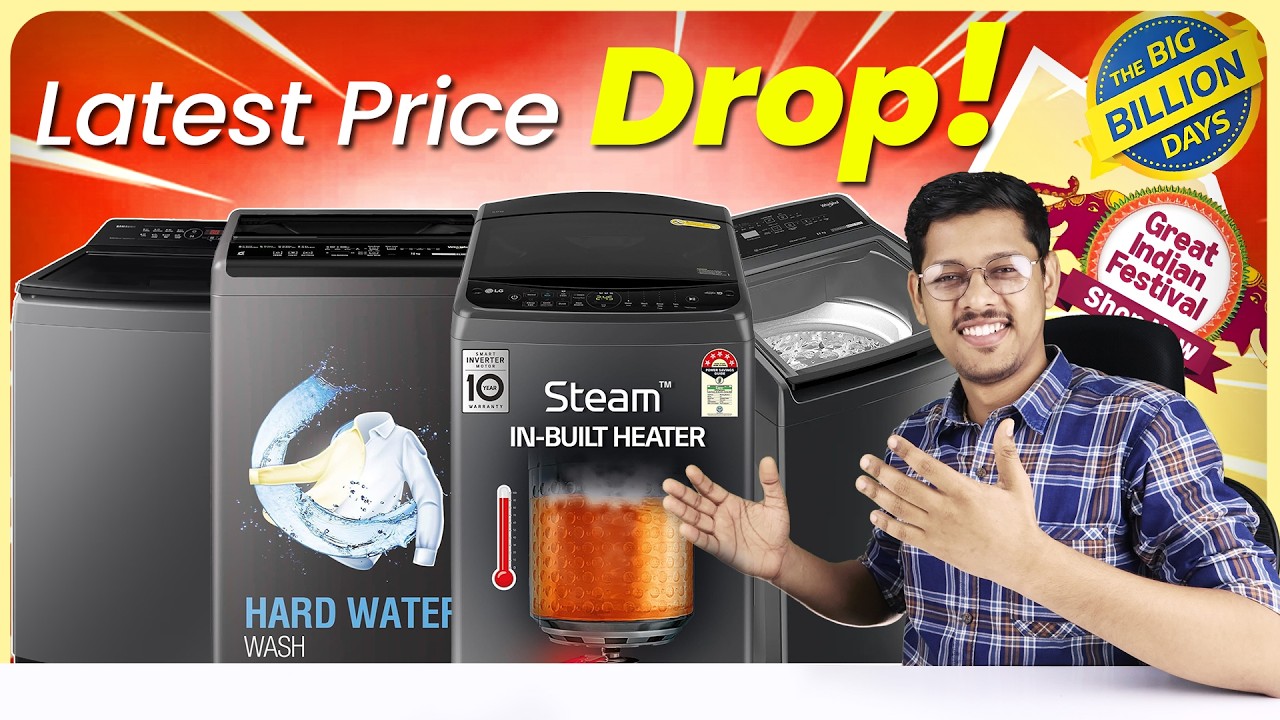 Best Top Load Machine in Sale | Deals on Top Load Washing Machine - YouTube