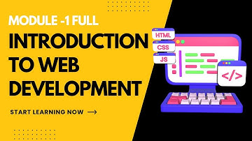 Module 1: Introduction to Web Development — Complete Beginner Guide (2025)