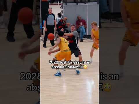 Josh Lindsay is a baaaaaaaaaad man … 😱 #basketball #fyp #joshlindsay