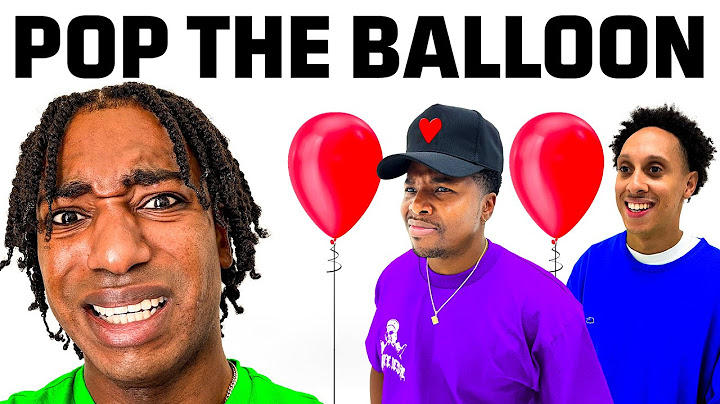 Kevin Langue Show Pop The Balloon