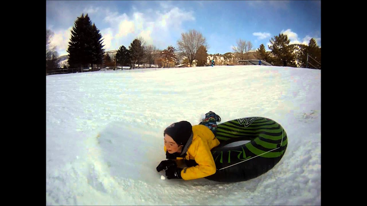 Super sledding crash in Glenwood Springs, Colorado! YouTube