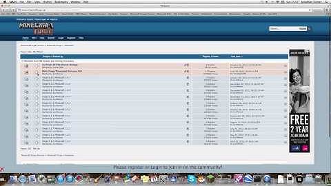 How To Get Minecraft Forge On A Mac 1.4.7