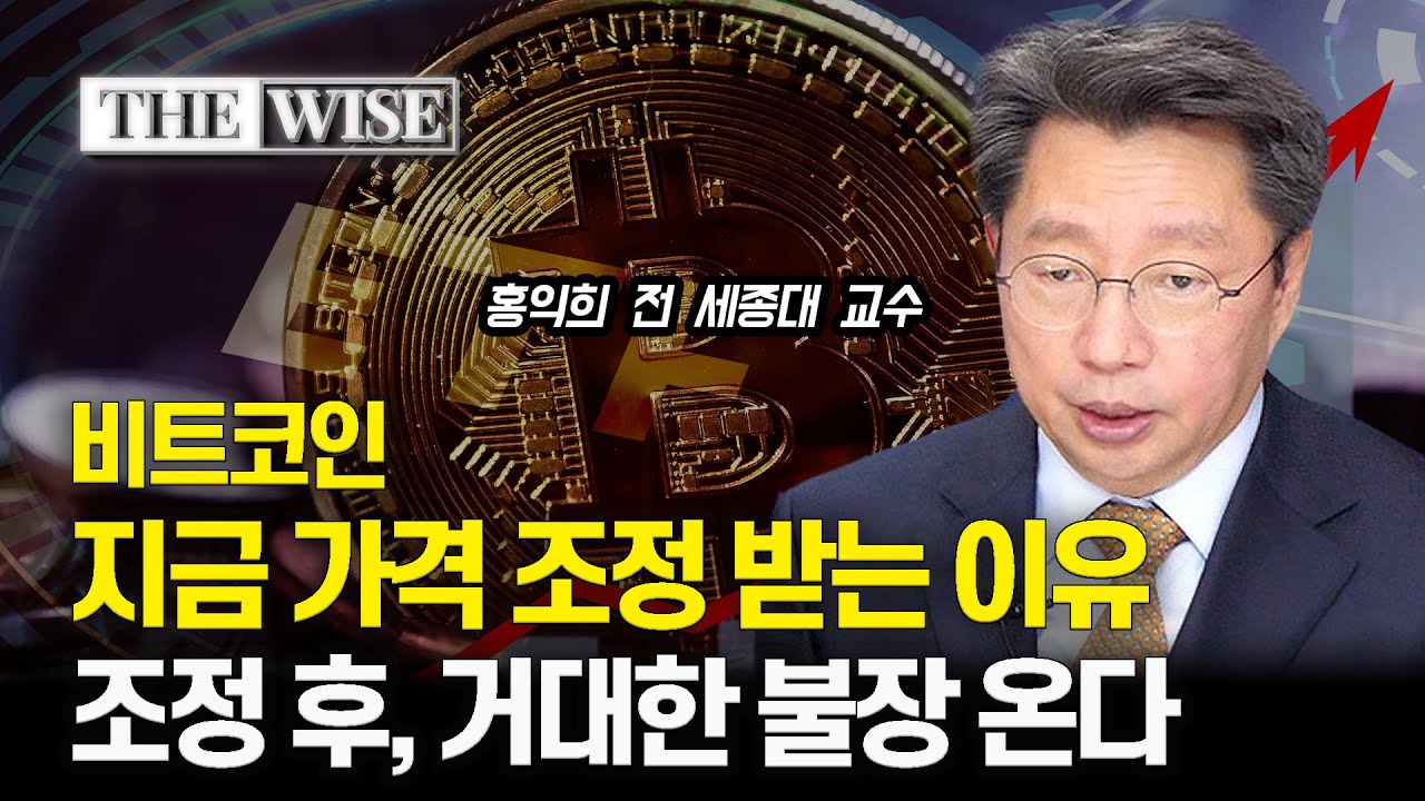 가격 조정 중인 비트코인 