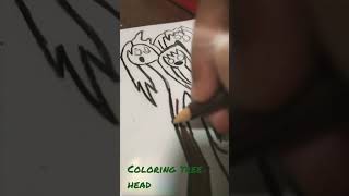 Coloring tree head Rate it
