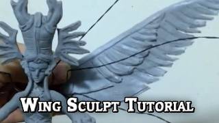 Ultima Project part 12 - Basic Wing Sculpting Tutorial