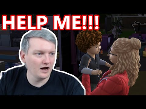 I NEED TODDLER HELP | The Sims 4 100 Baby Challenge