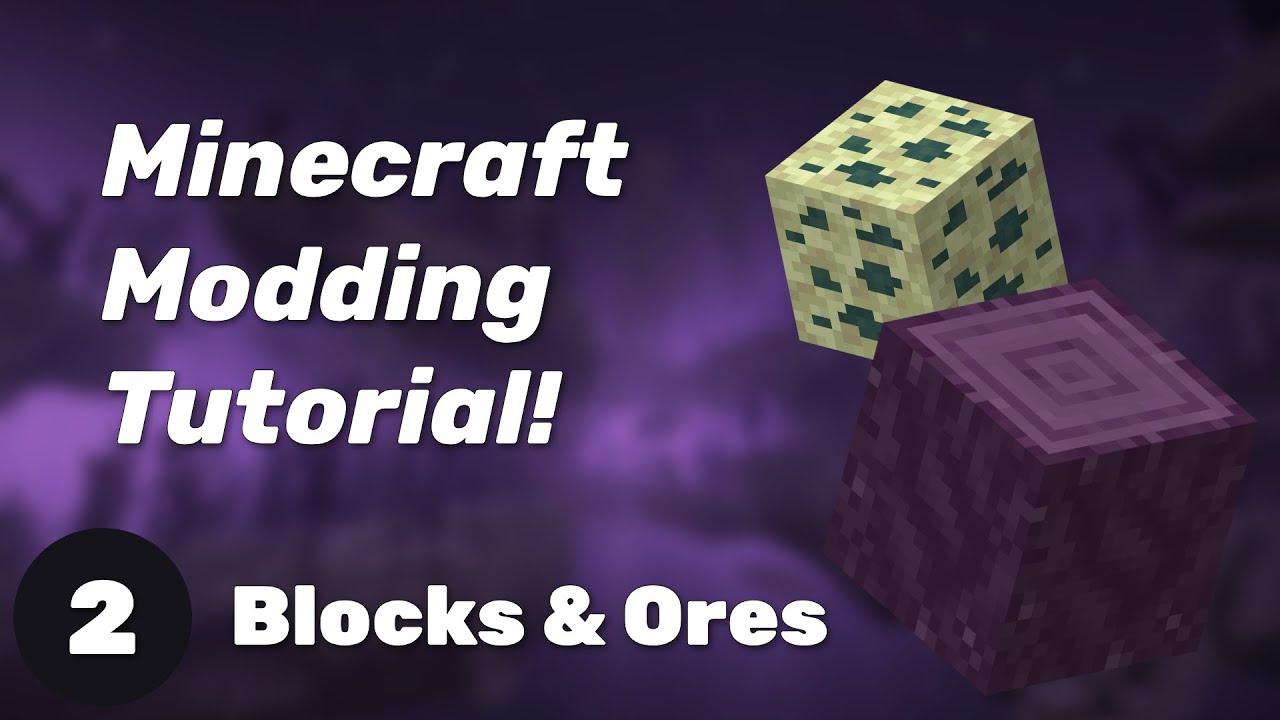 Create Minecraft Mods WITHOUT CODING!! - E02 - Blocks & Ores! | UPDATED ...