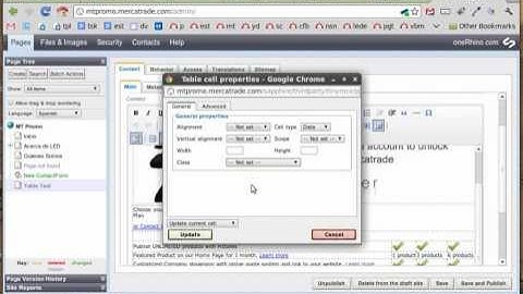 tinymce table class names not appearing? This is a work around.