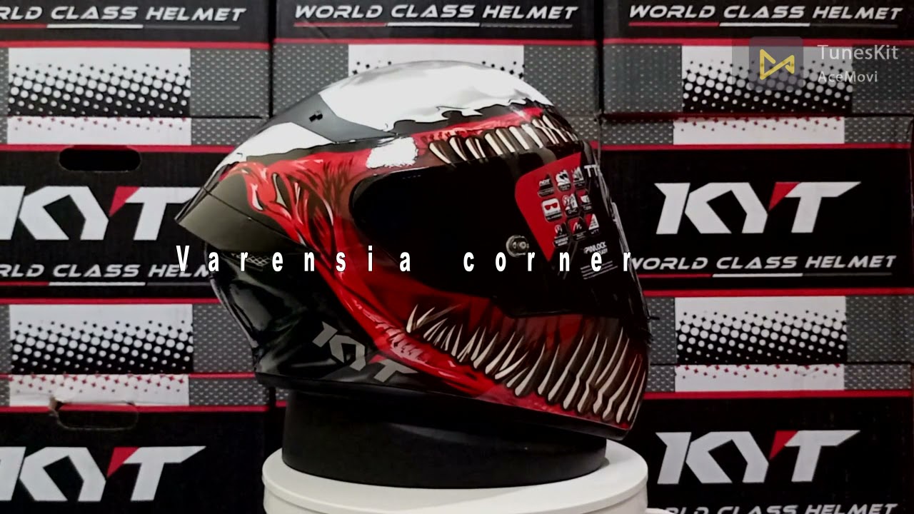 HELM KYT TT COURSE VENOM LIMITED EDITION
