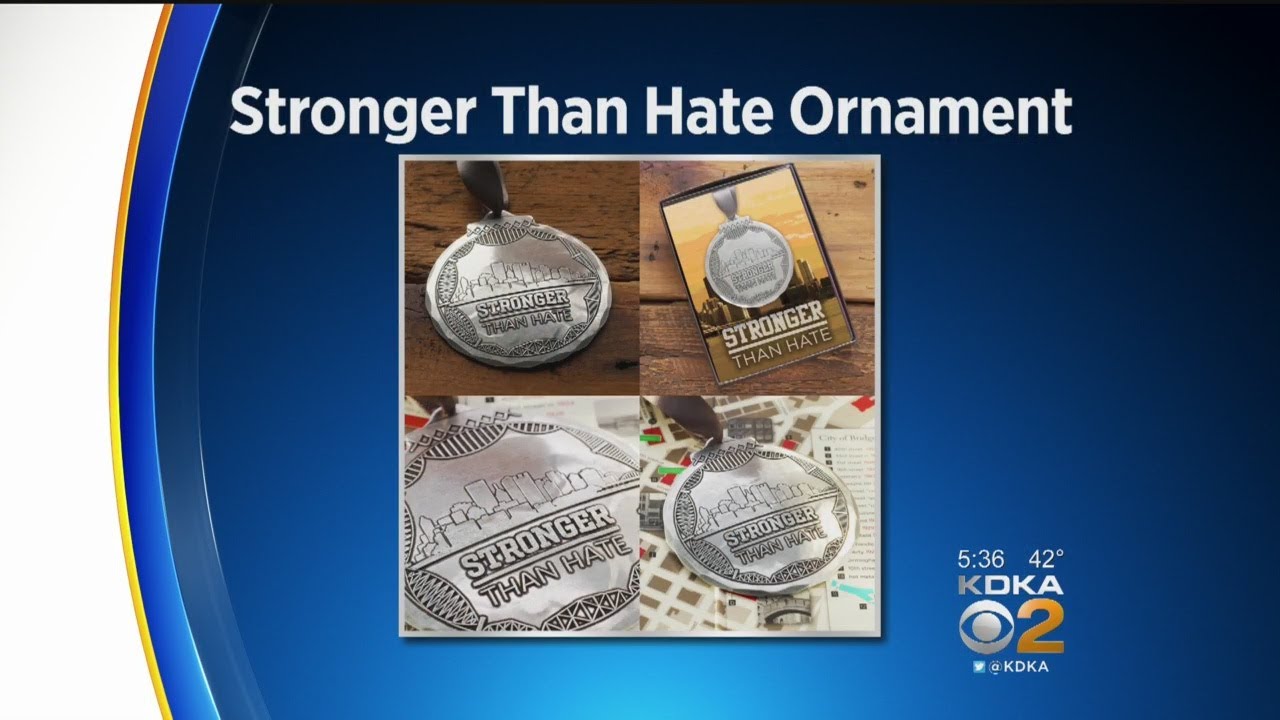 'Stronger Than Hate' Ornament To Benefit Synagogue Shooting Victims