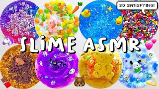1 HOUR SLIME ASMR 💖 more of my crunchy slime collection :) 2022-2023