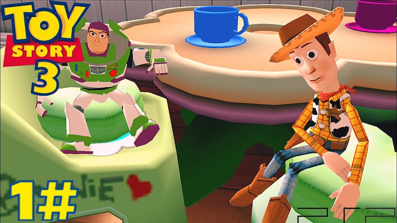 Toy Story 3: The video game- PSP walkthrough 1080p- 1# Western Playtime