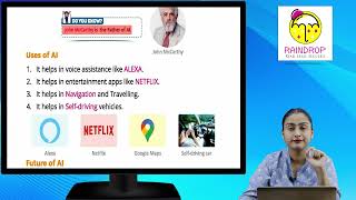 Ch 8 | Raindrop | Computer | Class 1 | Introduction to Artificial Intelligence | For children Profile