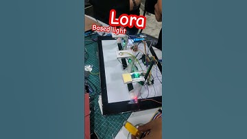 lora based street light controlling system