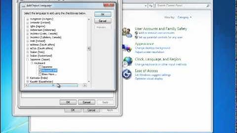 Japanese input on Windows 7