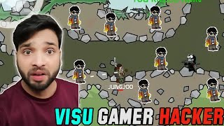 VISU GAMER Hacker in mini militia 😱 screenshot 4