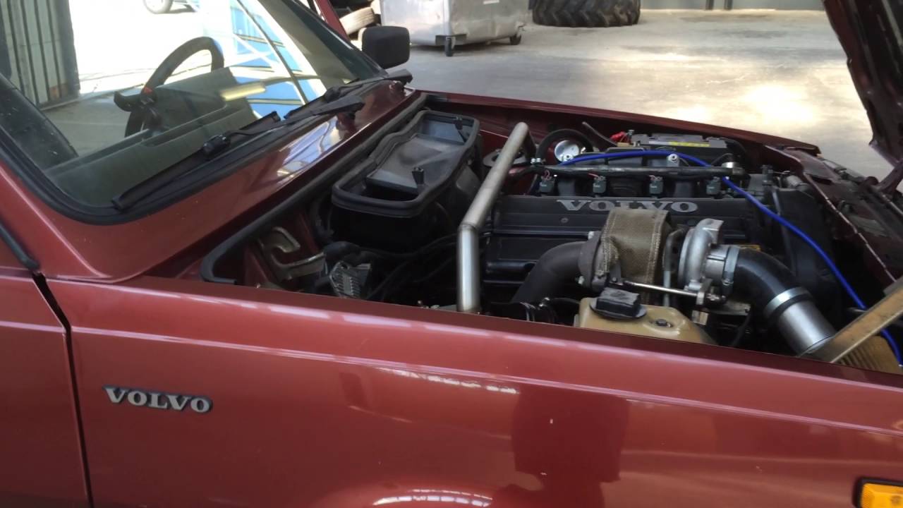 Volvo 340 DL B204FT 16V Turbo quick tour around the car