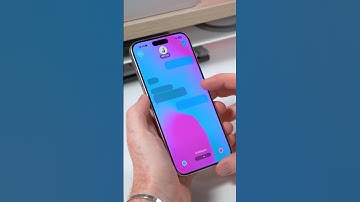 iOS 26 - Hoe verander je de achtergrond van je berichten! 📱 #shorts #ios26 #iphone #iphone17 #apple