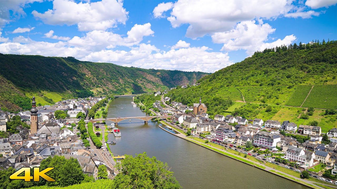 Cochem Germany | A picturesque Town Nestled in Moselle Valley of Germany 4K 60P