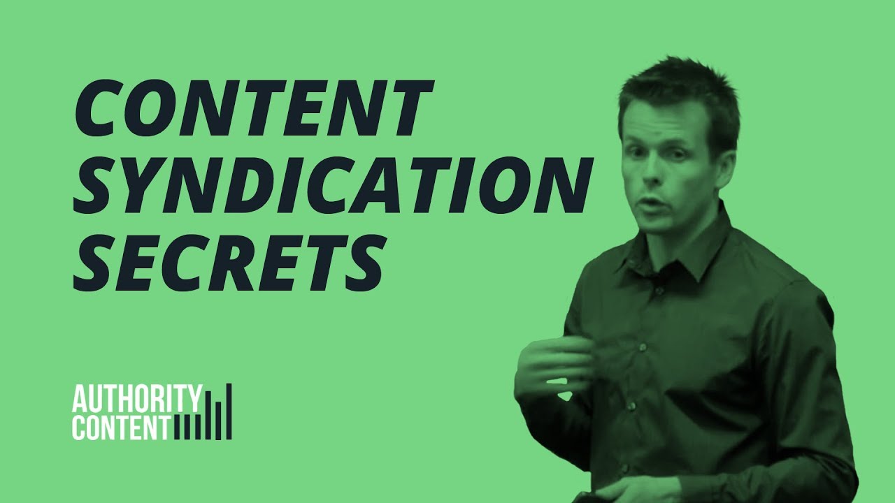 Content Syndication Strategy Presentation
