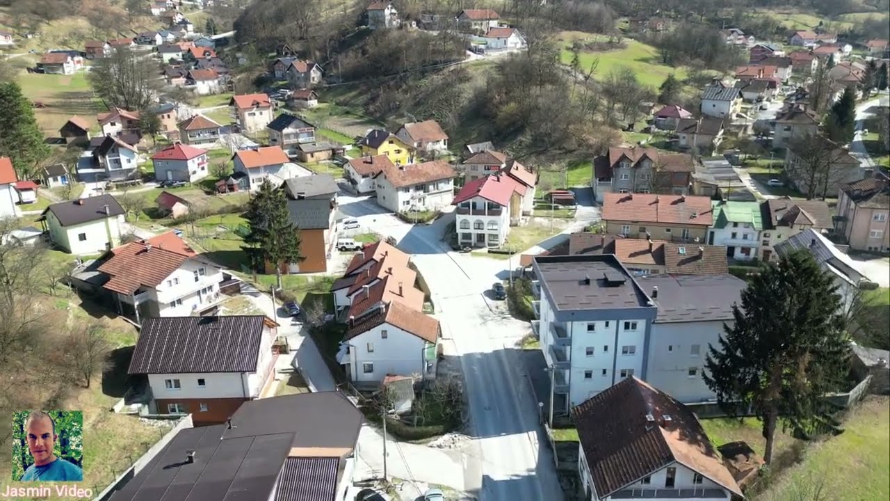 Općina Hadžići ,naselje Žunovnica 12.03.2023  4k video