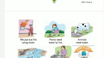 Class 1 evs term 3 chapter 1 air and water