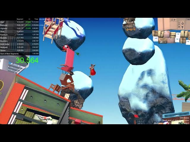 Getting Over It with Bennett Foddy - 3m 13s Speedrun 