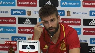 Piqué: "No es mi caso, pero un independentista puede jugar con España"