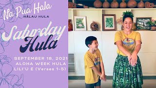 HULA LESSON: Lili'u E - Week #3
