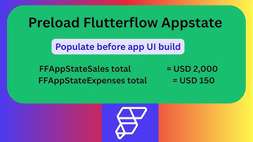 🔥 Preload FlutterFlow AppState Before UI Load (Fix Loading Delays & Crashes!)