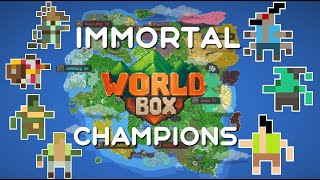 7 Kingdoms Each Get An Immortal Champion!  WorldBox