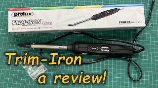 Prolux Trim Iron - Review - RC Balsa Aeroplanes - Heat Shrink Film Covering Iron