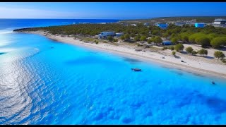 Sandy Bay Agia Napa Chrysomare Beach - Drone Fly Mavic Pro