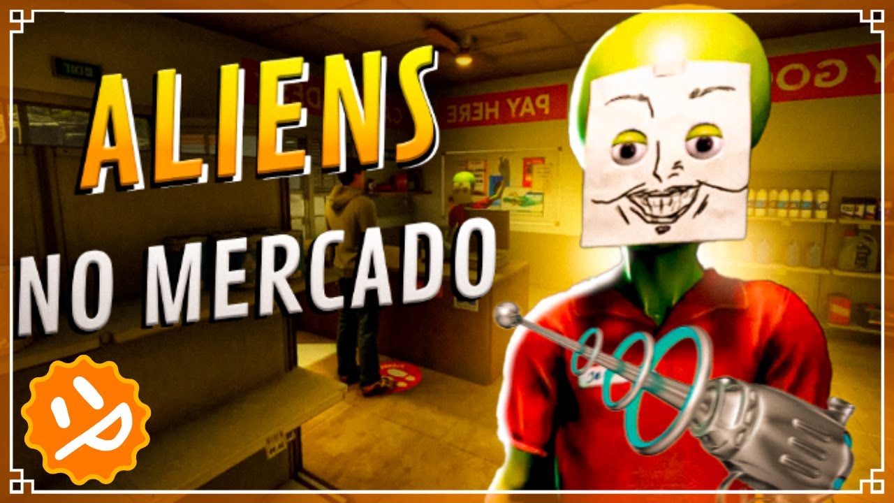 ALIENS MALDITOS TRABALHAM NO MERCADO!! (Feat:@Redtajogando )