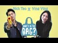 Whats in your bag w nick teo  he ying ying