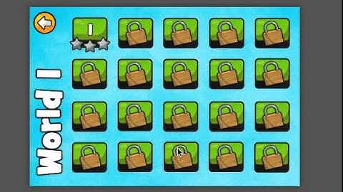 Kick-Ass Menu System GameSalad Template iPhone