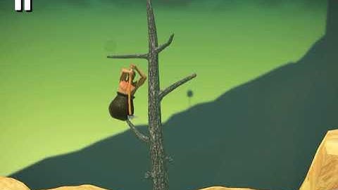 When a noob tries to play #gettingoverit