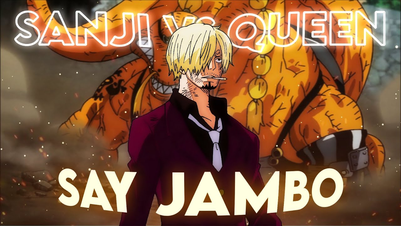 Sanji Vs Queen Episode 1036 Edit YouTube