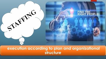12th Commerce | OCM Chapter 2 | Functions Of Management | Importance Of Staffing