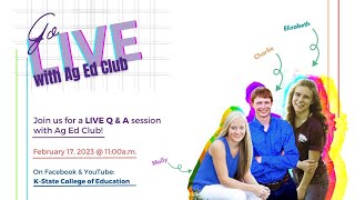 Go LIVE with Ag Ed Club