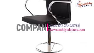Compan Tepsi Ayaklı Bar Sandalyesi
