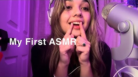 My First ASMR Video (whisper ramble) !!!