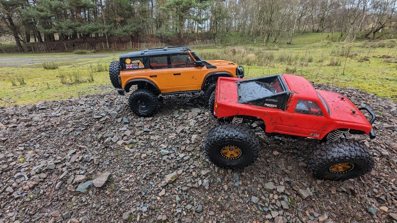 Hb R1015 Rccrawler These RC Crawler 's are tough ( HB R1001 Tamiya CR-01 ) #rc #rccrawler ...
