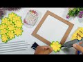 Unique Paper Wall Hanging Craft | Best Out Of Waste Cardboard | Hiasan Dinding Unik dan Cantik