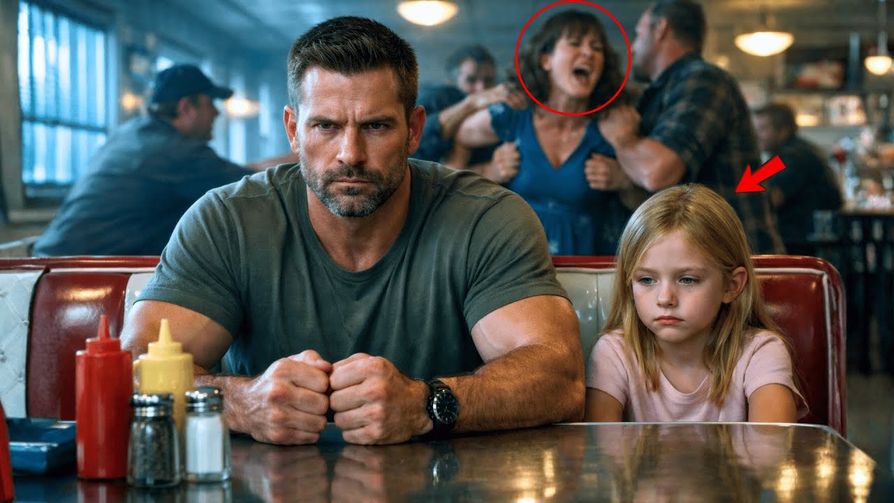 „Tatusiu, pomóż jej…” — samotny ojciec stanął w obronie kobiety, a następnego dnia szukał go CEO