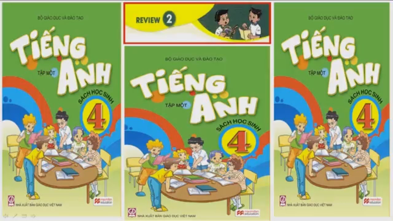 Tiếng Anh lớp 4 Review 2 - youtube